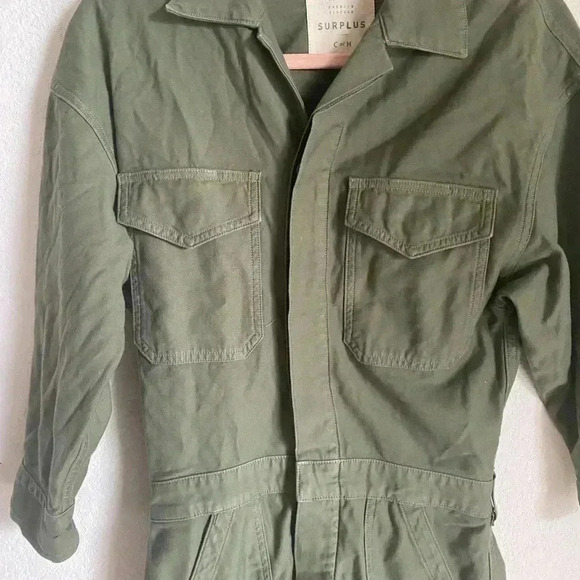 Citizens Of Humanity Marta Green Gorpcore Surplus Collection Romper Size XS - Picture 4 of 12